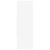 vidaXL augstais skapītis, balts, 45x41x124 cm, inženierijas koks
