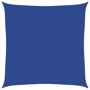 vidaXL saulessargs, 160 g/m&sup2;, kvadrāta, zila, 5x5 m, HDPE