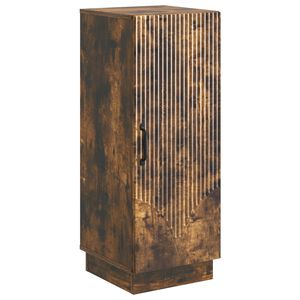 vidaXL Puse Kūpināts ozols 33 x 34,5 x 87 cm Inženierijas koks