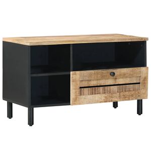 vidaXL Uzglabā&scaron;anas skapji Brūna 80 x 33,5 x 46 cm Cieta mango koksne