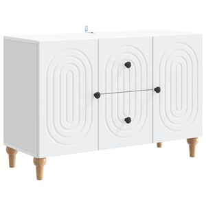 vidaXL Televizora skapī&scaron;a Balts 89 x 34,5 x 60 cm Inženierijas koks