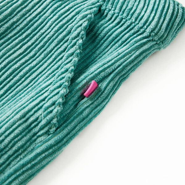 Bērnu bikses, piparmētru zaļas, velvets, 128