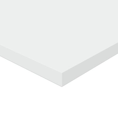 vidaXL plauktu dēļi, 4 gab., balti, 80x30x1,5 cm, skaidu plāksne
