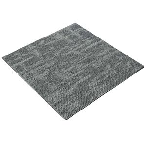 vidaXL Paklāja flīze Akmens pelēks 50 x 50 cm 36 gab. PP un bitumens