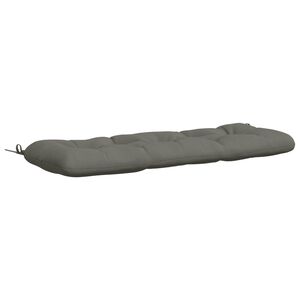vidaXL Solspilvens VIANEN 100% poliesters Pelēka 100 x 40 x 12 cm