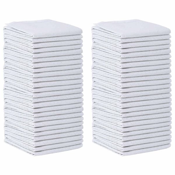 vidaXL Dzīvnieku apmācības paklājs Vienkrāsains 50 pcs 60 x 45 cm