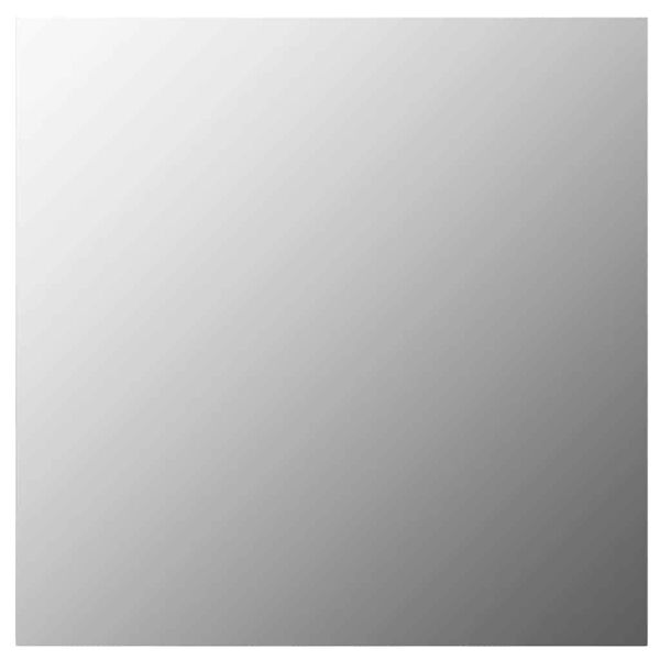 vidaXL sienas spogulis, 50x50 cm, kvadrāta forma, stikls