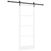 vidaXL Slīdo&scaron;ās durvis ORKDAL Balts 93 x 232 cm