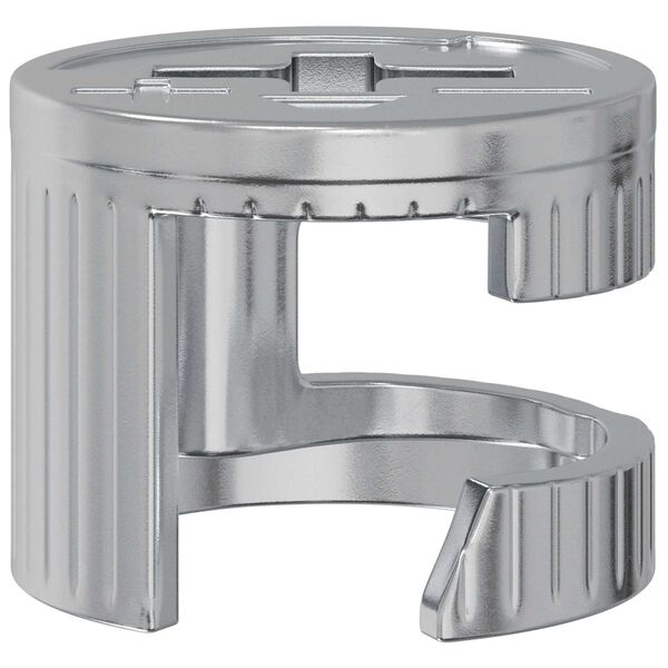 vidaXL Kameru bloķē&scaron;anas uzgriežņi 2 pcs Sudraba 15 x 11,5 mm Tērauds