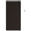 vidaXL Venēcijas žalūzija Tum&scaron;i brūna 70 x 160 cm 35 mm