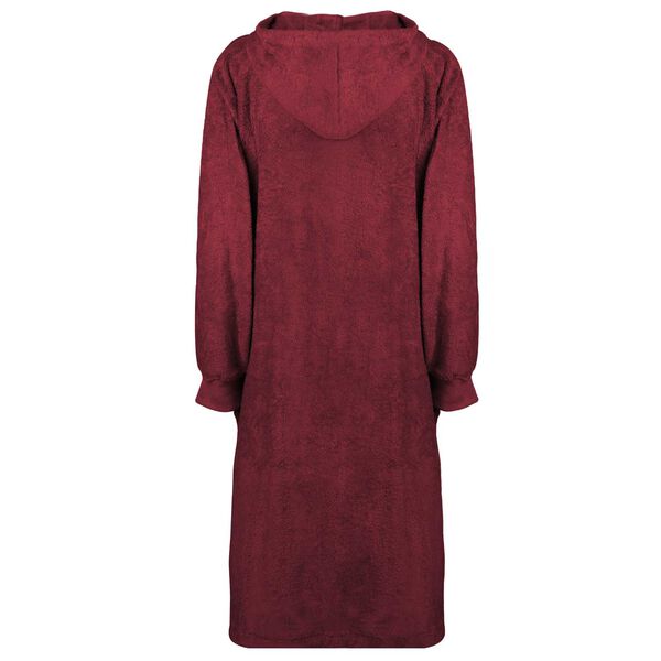 vidaXL Segas džemperis ar kapuci KINN Sarkana XL Kokvilna