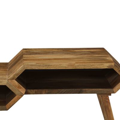 vidaXL kafijas galdiņš, 104x50x45 cm, mango masīvkoks