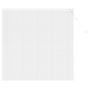 vidaXL Venēcijas žalūzija Regulējams Balts 150 x 150 cm PVC