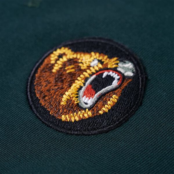 Bērnu džemperis, sūnu zaļ&scaron;, 104