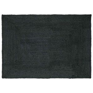 vidaXL Lauka paklājs Tum&scaron;i pelēka 200 x 290 cm Džuta