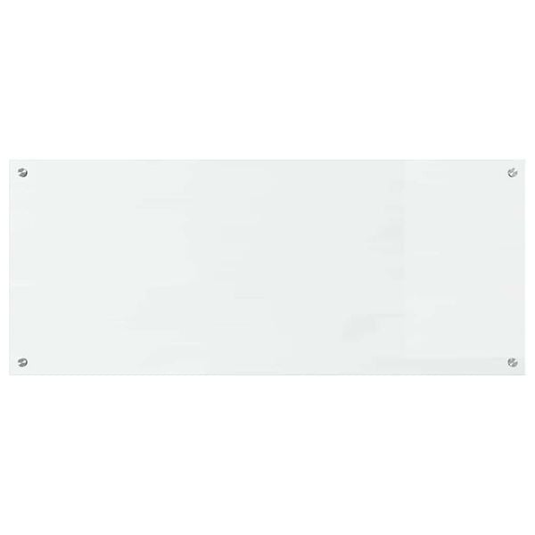 vidaXL Virtuves aizsargpanelis Caurspīdīgs 120 x 50 cm rūdīts stikls