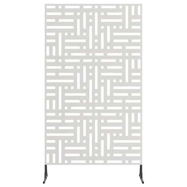 vidaXL Privātuma ekrāns Pelēka 100 x 50 x 180 cm Tērauds