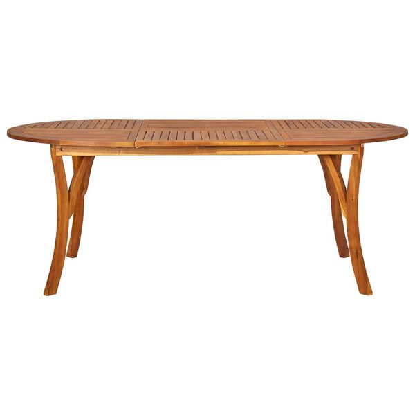 vidaXL 7-daļīgs dārza mēbeļu komplekts, pelēks