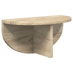 vidaXL Sienas plaukts Pie sienas Sonoma ozols 38 x 19 x 19 cm