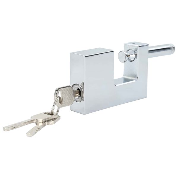 vidaXL Piekarāmā slēdzene 6 pcs Sudraba 7,8 x 2 x 5 cm Dzelzs