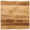 vidaXL galda virsma, 80x80x3,8 cm, neapstrādāts mango masīvkoks