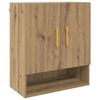 vidaXL Sienas skapis 60 x 31 x 70 cm Inženierijas koks amatnieku ozola