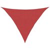 vidaXL saulessargs, 160 g/m&sup2;, sarkans, 2,5x2,5x3,5 m, HDPE