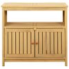 vidaXL dārza konsoles galdiņ&scaron;, 80x35x75 cm, akācijas masīvkoks