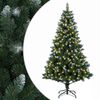 vidaXL Mākslīgā Ziemassvētku eglīte 120 cm 150 LED Silti balts