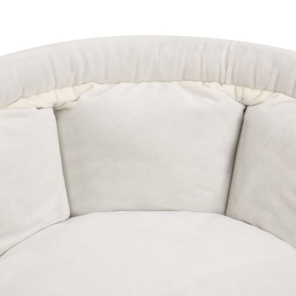 vidaXL suņu gulta, 50x50x22 cm, pelēka