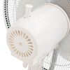 vidaXL ūdeni izsmidzino&scaron;s ventilators ar statīvu, 3 ātrumi, balts
