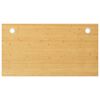 vidaXL galda virsma, 110x60x4 cm, bambuss
