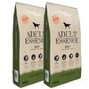 vidaXL suņu sausā barība, Adult Essence Beef, (2 x 15 kg)