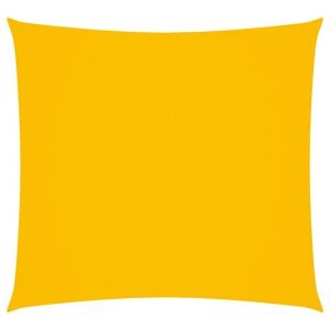 vidaXL saulessargs, 2x2 m, kvadrāta forma, dzeltens oksforda audums