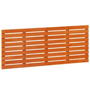 vidaXL sienas galvgalis, 166x3x63 cm, priedes masīvkoks