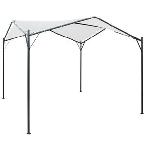 vidaXL dārza nojume, 3x3x2,6 m, balta, 180 g/m&sup2;