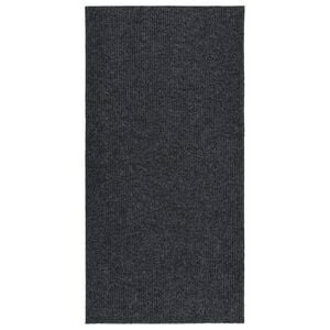 vidaXL paklāja celiņ&scaron;, netīrumus aizturo&scaron;s, 100x200 cm, pelēks