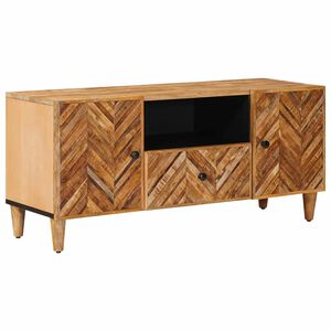 vidaXL Uzglabā&scaron;anas skapji Brūna 105 x 33,5 x 46 cm Cieta mango koksne