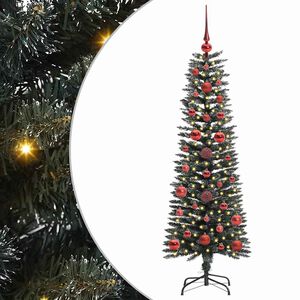vidaXL Mākslīgā Ziemassvētku eglīte su 150 LED ar statīvu Zaļa 120 cm