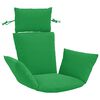 vidaXL Adirondack spilvens PUTTEN 100% poliesters Zaļa