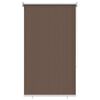 vidaXL Āra rullo aizkars 90% UV aizsardzība Pelēkbrūna 60 x 140 cm