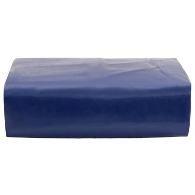vidaXL brezenta pārklājs, zils, 5x5 m, 650 g/m²