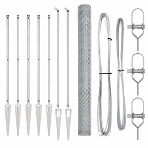 vidaXL Žoga āķis Sudraba