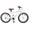vidaXL Bērnu Velosipēds 24 Collas no 8 līdz 12 gadiem balts