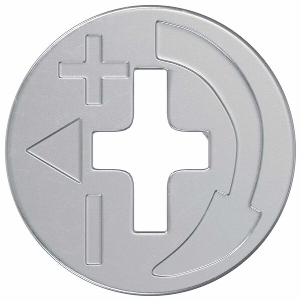 vidaXL Kameru bloķē&scaron;anas uzgriežņi 2 pcs Sudraba 15 x 11,5 mm Tērauds