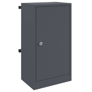 vidaXL pastkastei ar uzglabā&scaron;anu Antracīts 30 x 20 x 55 cm Tērauds