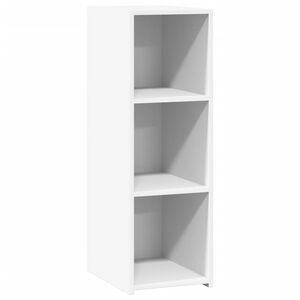 vidaXL kumode, balta, 30x41x93 cm, inženierijas koks