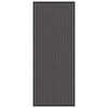 vidaXL Durvju paklājs Melna 60 x 150 cm Polipropilēns