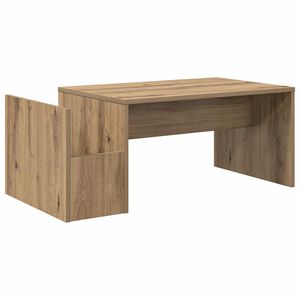 vidaXL Kafijas galdiņ&scaron; Artisānā ozols 90 x 45 x 35 cm