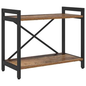 vidaXL Grāmatu plaukts 60 x 30 x 50 cm Inženierijas koks Vecs koks